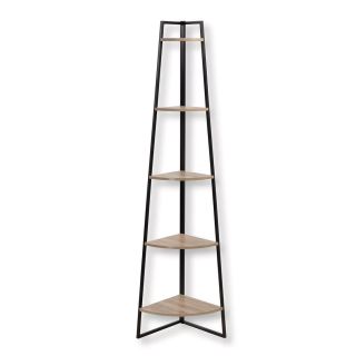 Scaffale libreria angolare a 5 ripiani - 36x36 H180 - 30%