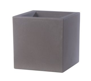 Vaso da tavolo in resina SCHIO CUBO 25x25  - TERAPLAST