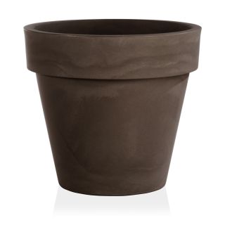 Vaso fioriera in resina STANDARD ONE Ø100 H90 - TERAPLAST