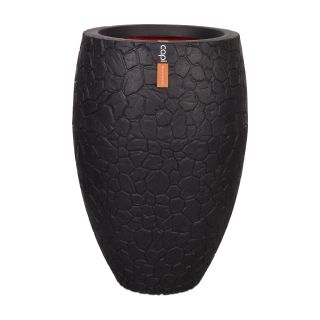 Vaso tondo alto IN-OUT VASE ELEGANT DELUXE Ø56 H85 - CAPI